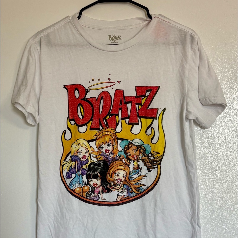Kids White Graphic T-Shirt